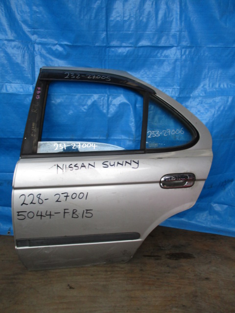 Used Nissan Sunny WINDOWS GLASS REAR LEFT